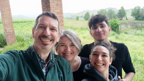 Una giornata in famiglia, a Ganaghello con Letizia e Federico